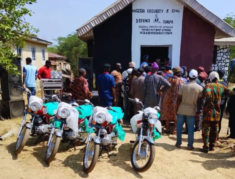 Foundation boosts community security with motorcycle donation